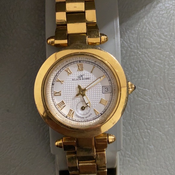 Klaus Kobec stainless Gold Ladies Watch - Picture 3 of 4